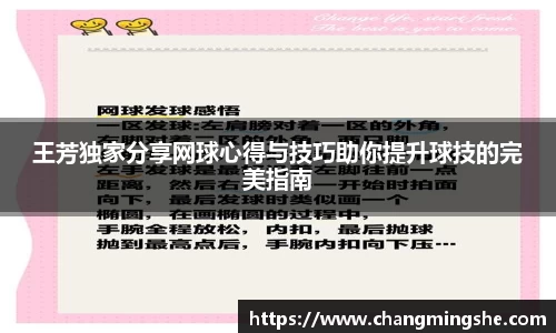 王芳独家分享网球心得与技巧助你提升球技的完美指南